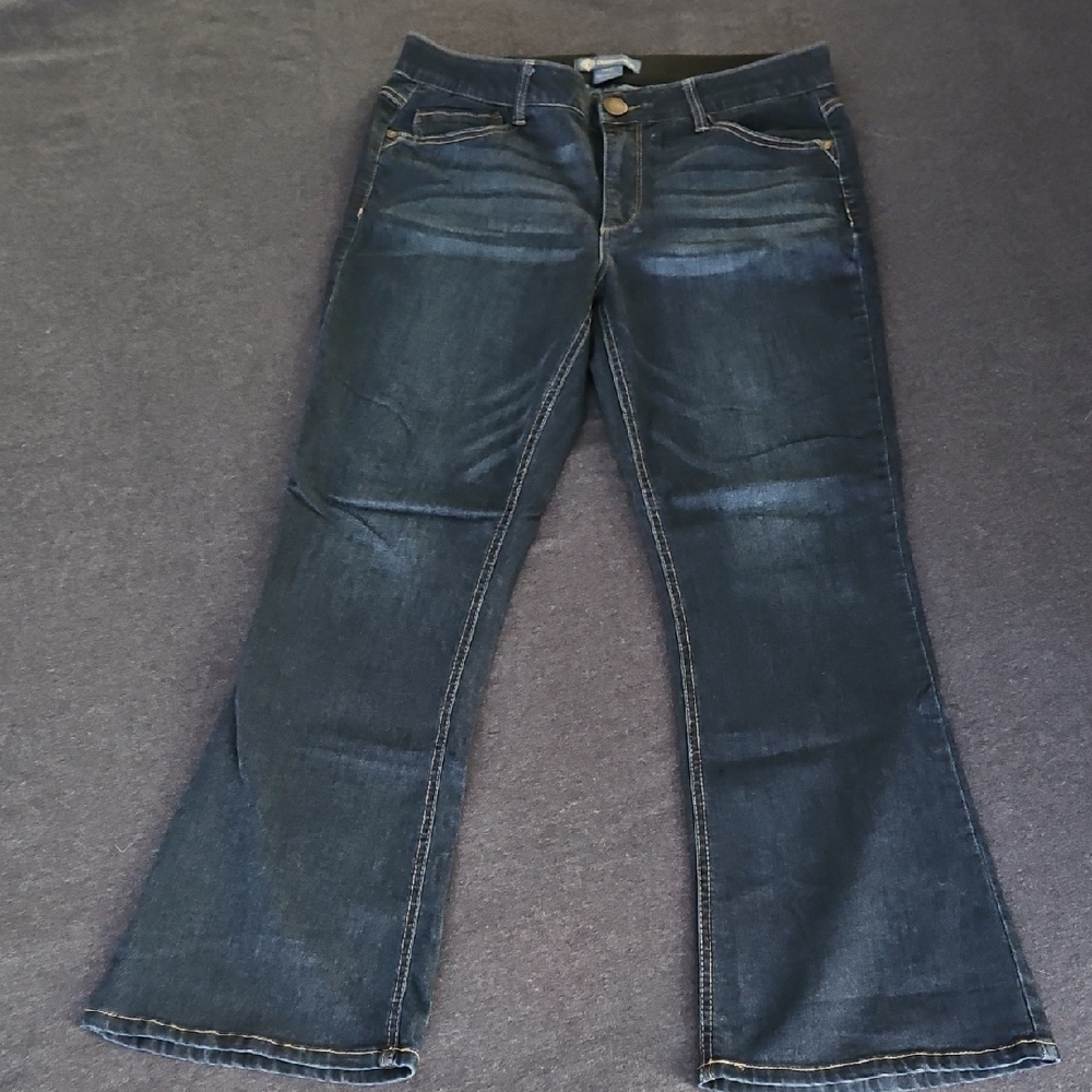 Democracy Dark Blue Flare Jeans